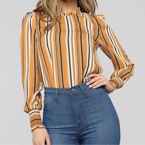 Fashion Nova Keep Me In Mind Top in Camel